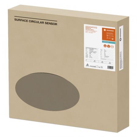 LEDVANCE SURFACE CIRCULAR 500 SENSOR PS 42W 840 IP44 – 4000 K Neutralweiß – Hochfrequenzsensor – Multi-Lumen – Ø 500 mm